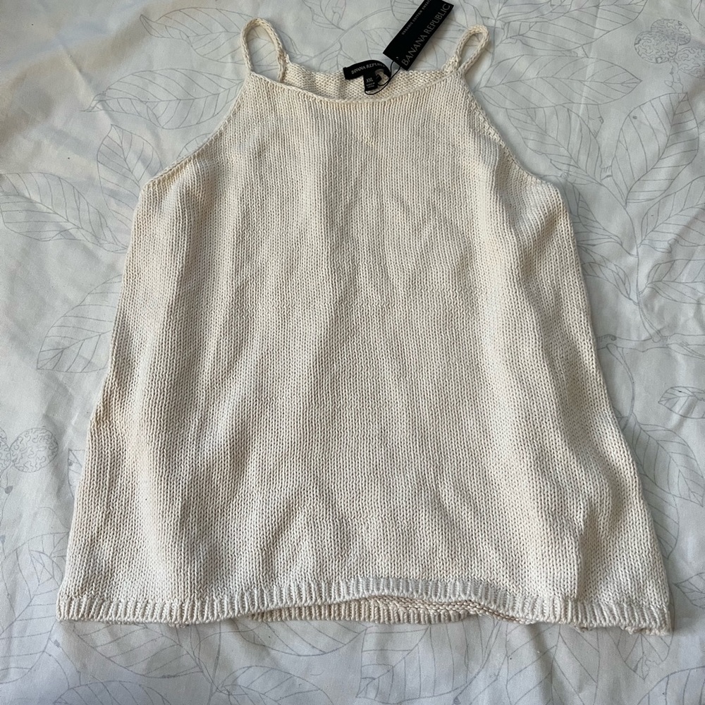 Banana Republic Halter Sweater Top